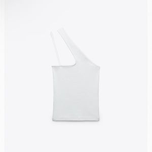 Zara top asimetrico